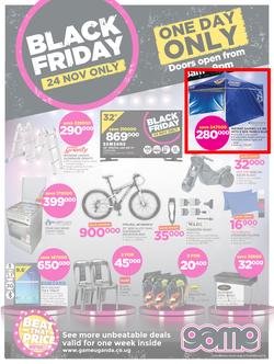 Game Uganda : Black Friday (24 Nov 2017), page 1