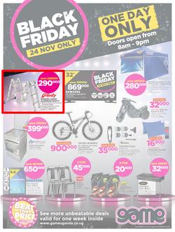Game Uganda : Black Friday (24 Nov 2017), page 1