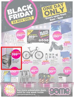 Game Uganda : Black Friday (24 Nov 2017), page 1