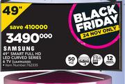Samsung 49" Smart Full HD LED Curved Series 6 TV UA49K6500