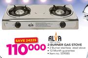Alva 2 Burner Gas Stove