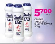 Cereos Table Salt Shaker Bottle-500g Each