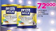 Lato Milk Instant Full Cream-2.5Kg Each