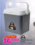 Pride 25Ltr Silver Cooler Box