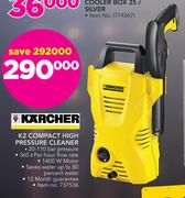 Karcher K2 Compact High Pressure Cleaner