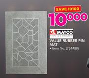 Matco Value Rubber Pin Mat