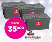 Big Jim 25Ltr Storage Box-For 3