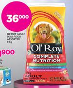 Ol'Roy Adult Dog Food Assorted-8Kg
