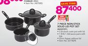 Bon Voyage 7 Piece Non-Stick Solid Lid Pot Set NCK07291