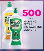 Morning Fresh Dishwashing Liquid-1ltr Each