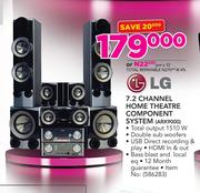 Special LG 7.2 Channel Home Theatre Component System ARX9000 m