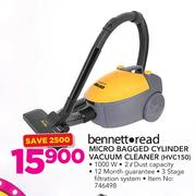 Bennett Read Micro Bagged Cylinder Vacuum Cleaner HVC150