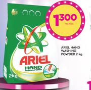 Ariel Hand Washing Powder-2kg Per Pack