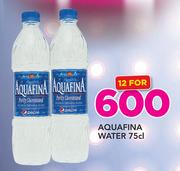Aquafina Water-12 x 75cl