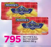 Mcvitie's All Butter Short Bread-280g Each