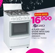 zero 4 plate gas stove