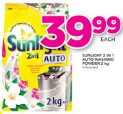 Sunlight 2 In 1 Auto Washing Powder-2kg