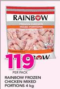 Rainbow Frozen Chicken Mixed Portions-4Kg Per Pack
