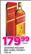 Johnnie Walker Red Label Whisky-750ml