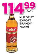 Klipdrift Export Brandy-750ml