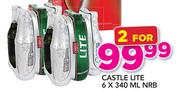 Castle Lite NRB 6x340ml-For 2