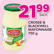 Crosse & Blackwell Mayonnaise-750g