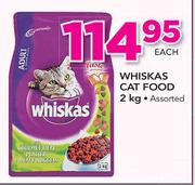 Whiskas Cat Food-2Kg Each