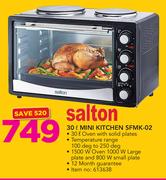 Salton 30ltr Mini Kitchen SFMK-02