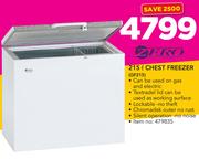 Zero 215ltr Chest Freezer GF215
