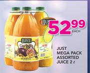 Just Mega Pack Assorted Juice-2ltr Each