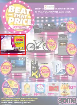 Game Zambia : Beat that Price (30 Nov - 12 Dec 2017), page 1