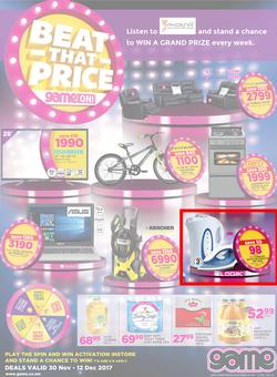 Game Zambia : Beat that Price (30 Nov - 12 Dec 2017), page 1