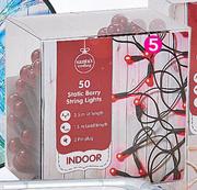 Santa's Trading 52.5m Indoor Berry Lights