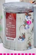 Santa's Trading 20 Reindeer Indoor Lights