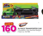 Adventure Wheels 36-Piece Transporter Car-Each