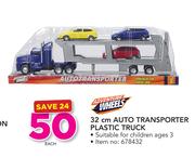 Adventure Wheels 32cm Auto Transporter Plastic Truck-Each