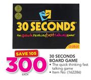 30 Seconds Board Game-Each