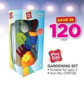 Play Day Gardening Set-Each
