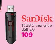 SanDisk 16GB Cruzer Glide USB 3.0
