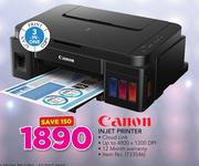 Canon 3 In 1 Inkjet Printer