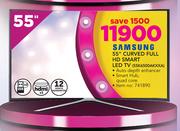 Samsung 55" Curved Full HD Smart LED TV 55K6500AKXXA