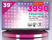 Hisense 39" Full HD LED TV HX39N2176F