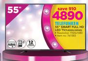 Telefunken 55" Smart Full HD LED TV TLEDDS-55FHD
