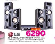 LG 4.2 Channel AV Component System ARX8