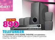 Telefunken 5.1 Channel DVD Home Theatre THT-6000HDMIA