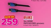 Ellies 5m HDMI Patchcord BPHDMI5