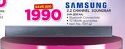 Samsung 2.2 Channel Soundbar HW-J250 XA