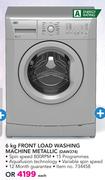 Defy 6kg Front Load Metallic Washing Machine DAW374