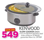 Kenwood 6.5Ltr Slow Cooker CP657