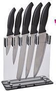 Mainstays 6-Piece Knife Set With Acrylic Block-Per Set